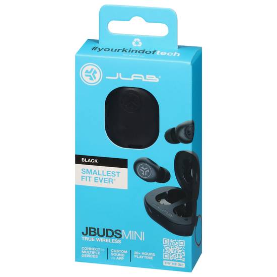Jlab Jbuds Audio Mini True Wireless Earbuds (black)