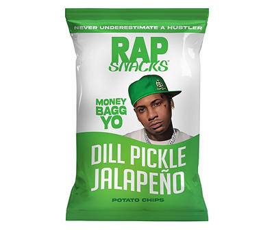 MoneyBagg Yo Dill Pickle Jalapeno Potato Chips, 5 Oz.