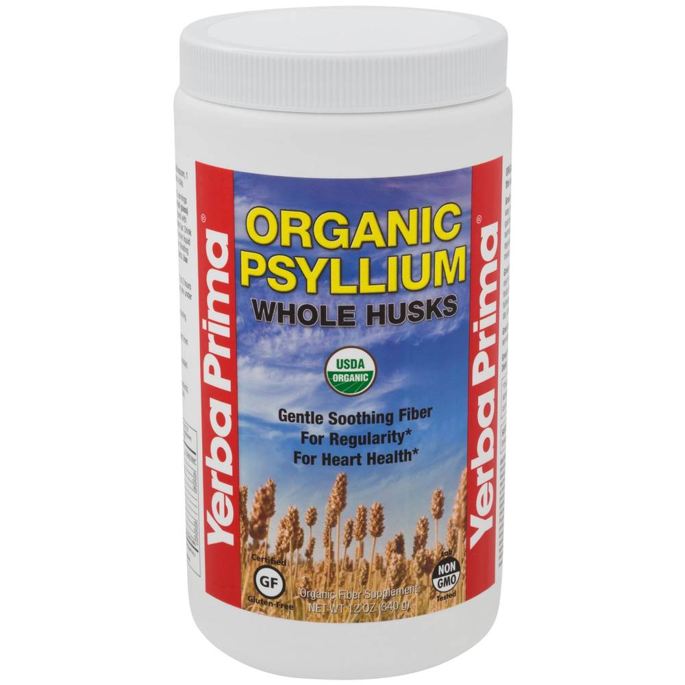 Organic Psyllium Whole Husks - (12 Ounces Powder)