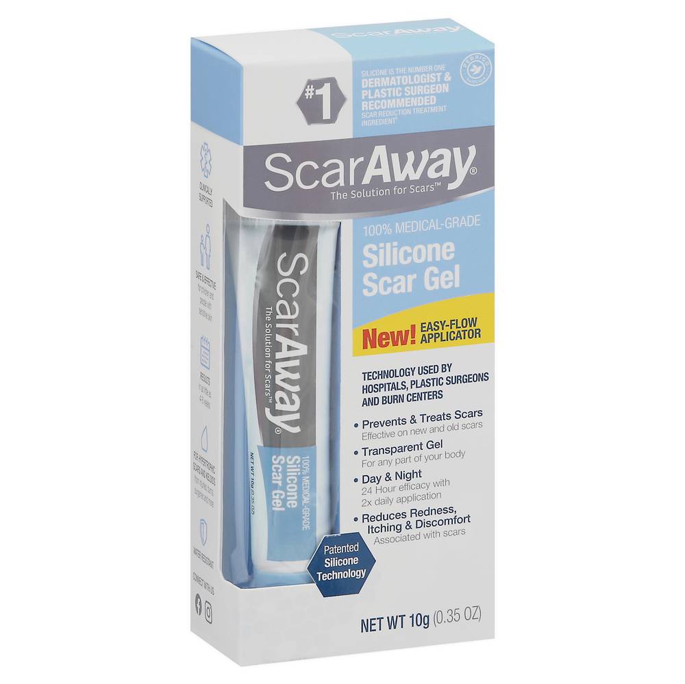 Scaraway 100% Silicone Scar Gel 3 Month Supply (0.35 oz)