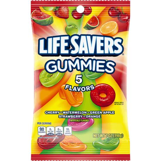 Lifesavers 5 Flavor Gummies 7oz