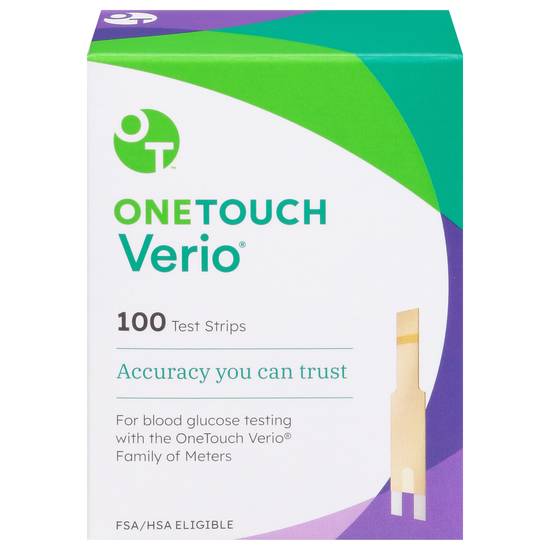 Onetouch Verio Test Strips (100 ct)