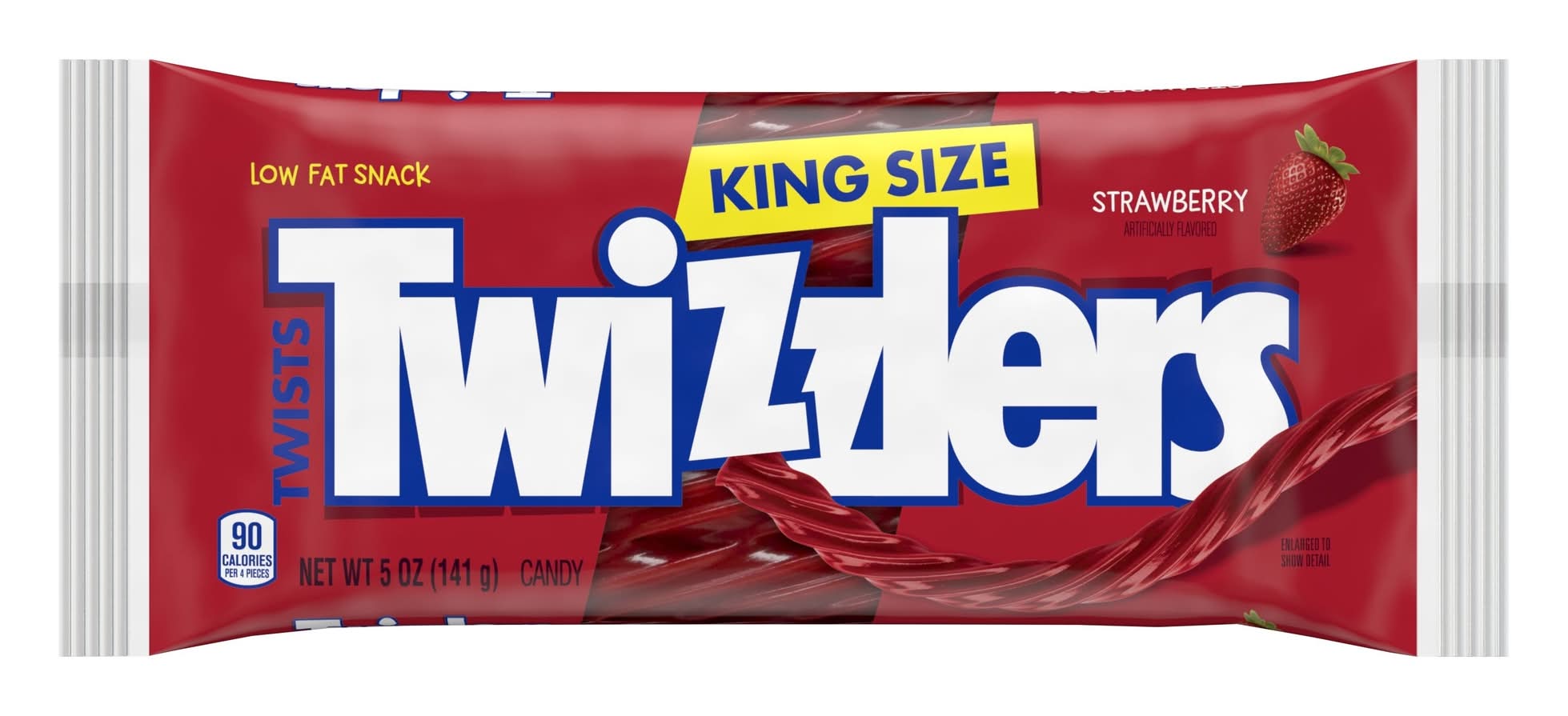Twizzlers® Strawberry Twists King Size Candy 5oz