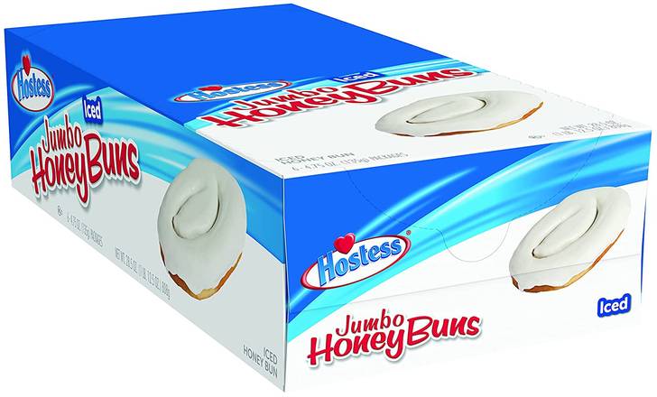 Hostess Jumbo Iced Honey Buns