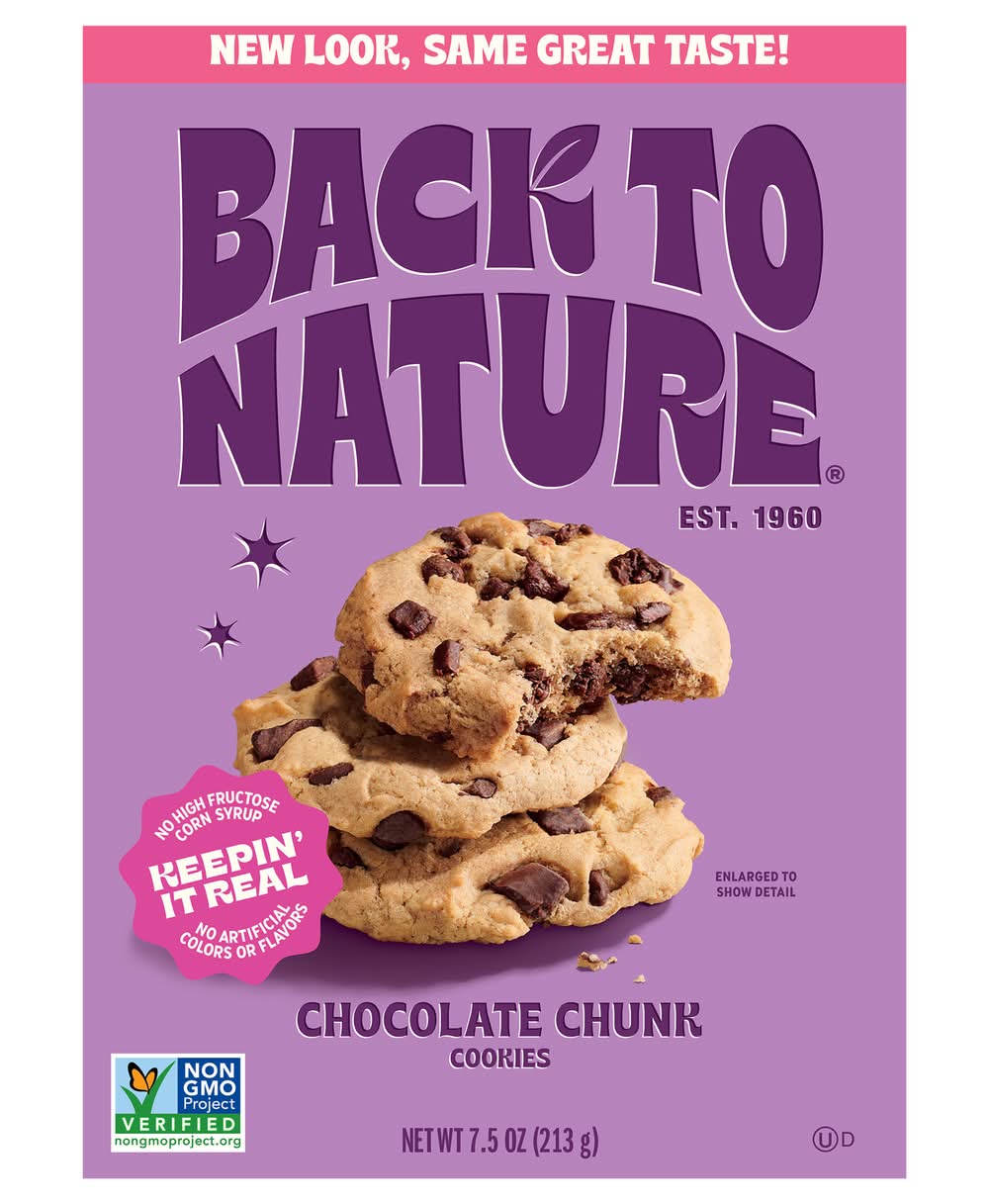 Back to Nature Cookies, Chocolate Chunk (7.5 oz)