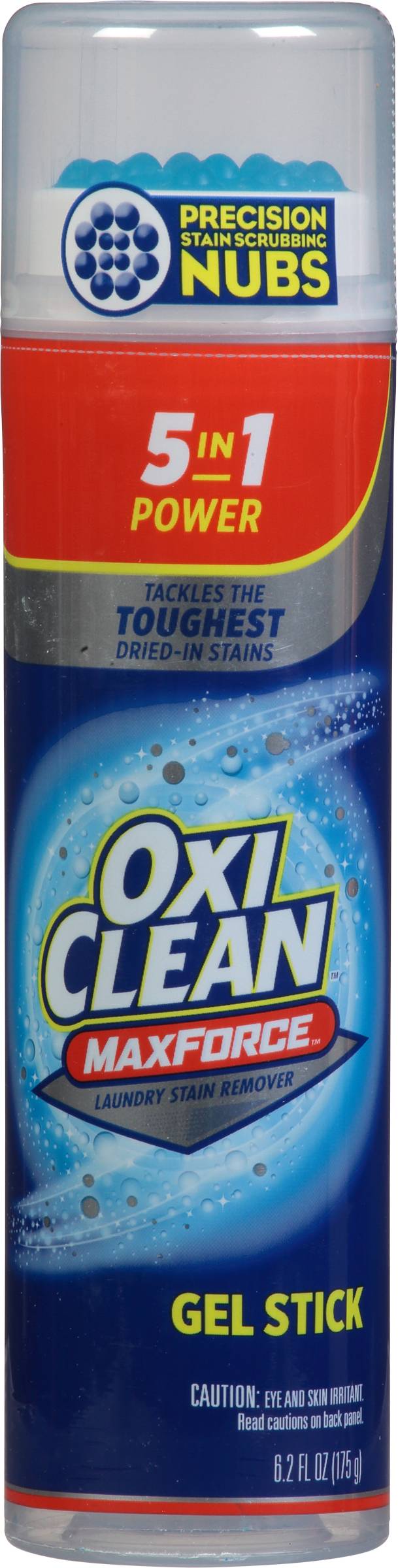 OxiClean Max Force Laundry Stain Remover Gel Stick (6.2 fl oz)