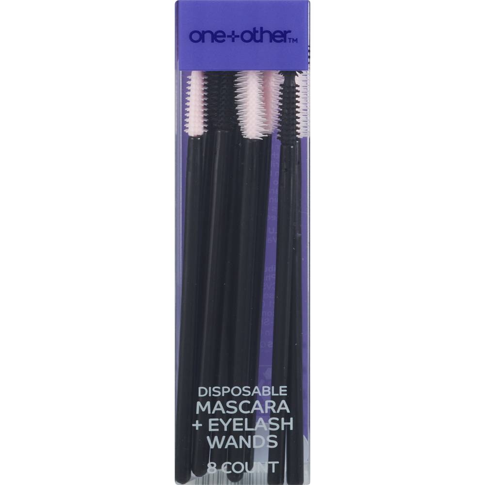 One+Other Disposable Mascara Wands, 8Ct