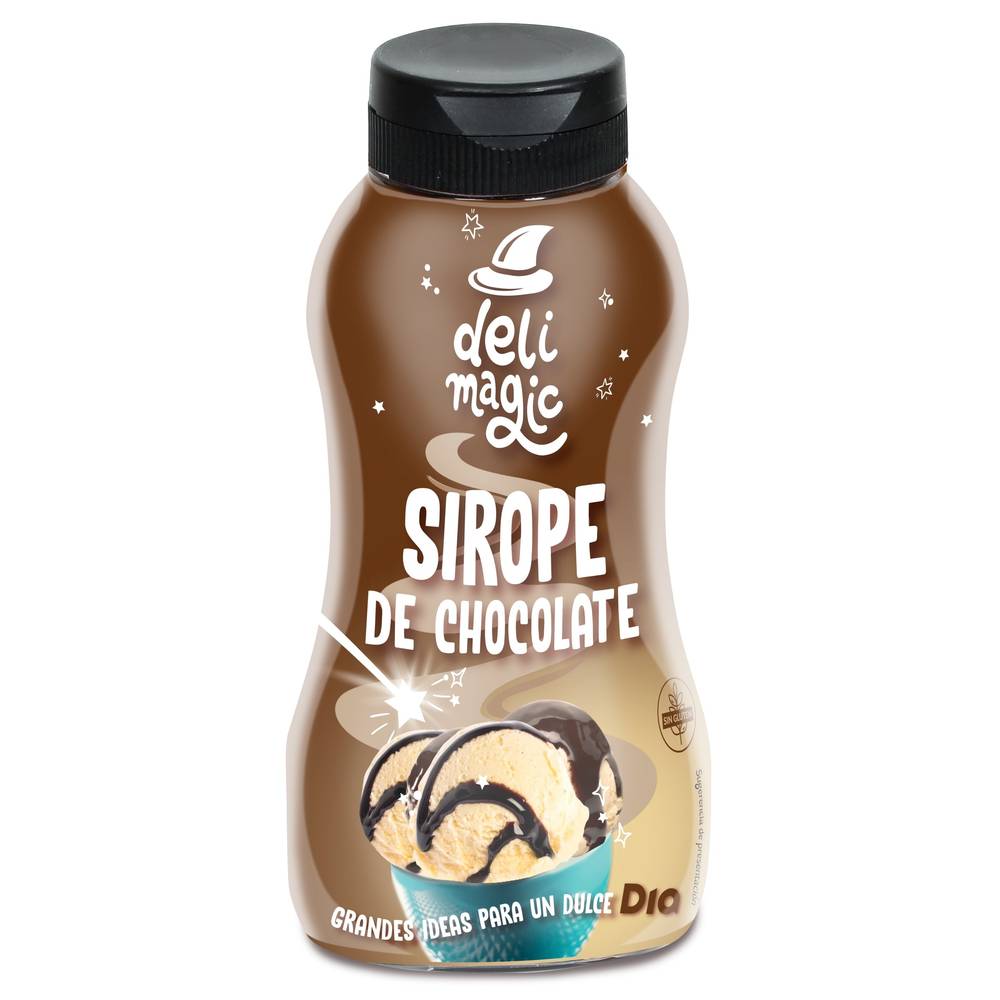 Sirope De Chocolate Delimagic De Dia Botella 295 G