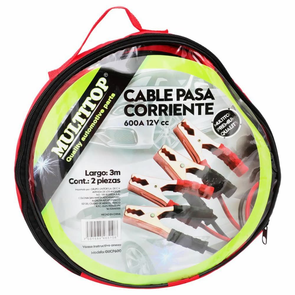 Multitop · Cable pasa corriente 600a 12v (500 g)