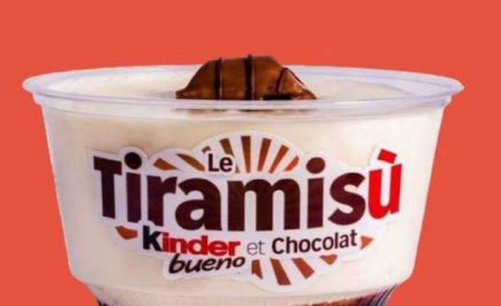 Tiramisu Kinder Chocolate