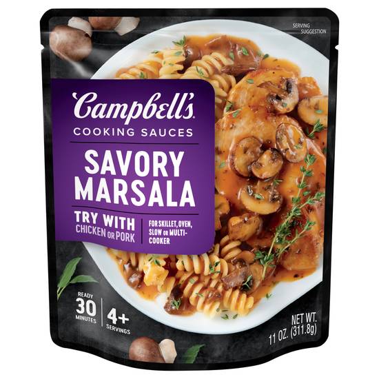 Campbell's Chicken Marsala Skillet Sauces