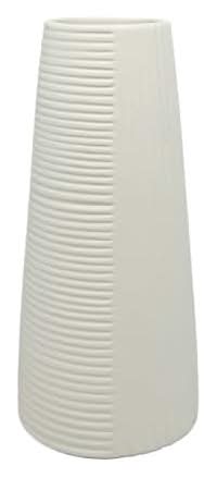 Jonathan Adler Diy Linear Ceramic Cylinder Vase, 8 in, White