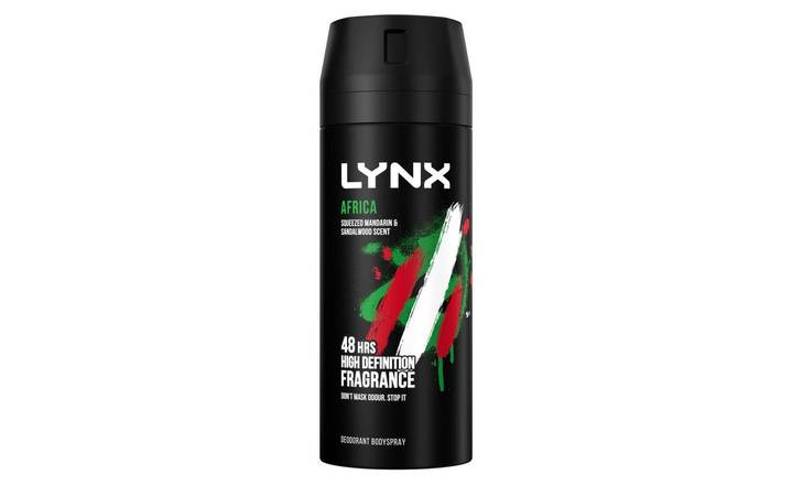 Lynx Body Spray Africa 150ml (525618)