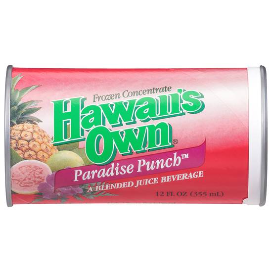 Hawaii's Own Frozen Paradise Punch Concentrate
