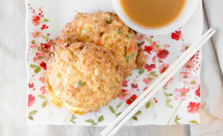 Vegetable Egg Foo Young