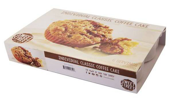 Sweet Street Desserts Classic Coffee Cake (8 units)