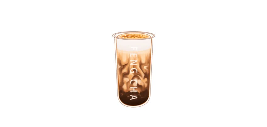 Creme Brulee Dirty Boba