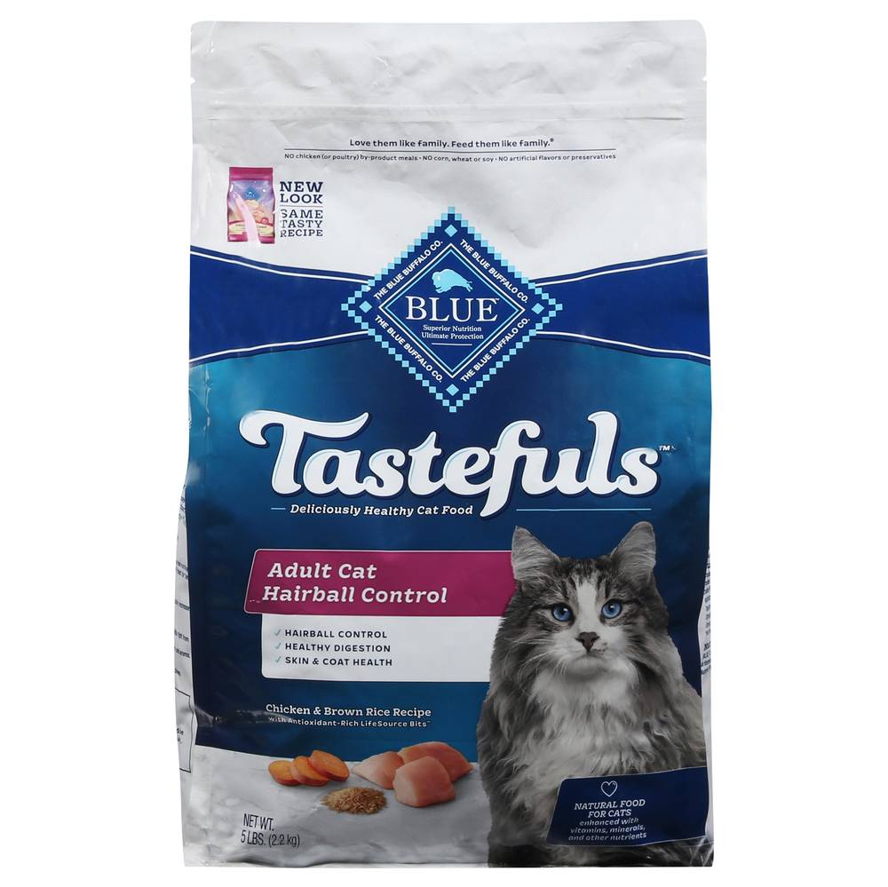 Blue Buffalo Tastefuls Chicken & Brown Rice Recipe Natural Cat Food