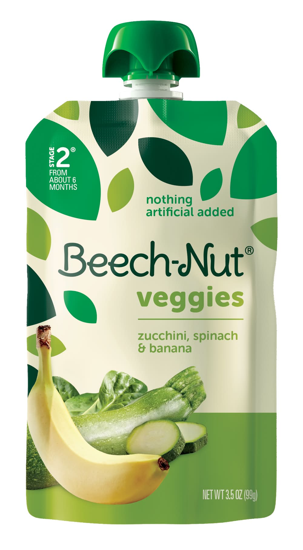 Beech-Nut Zucchini Spinach & Banana (3.5 oz)