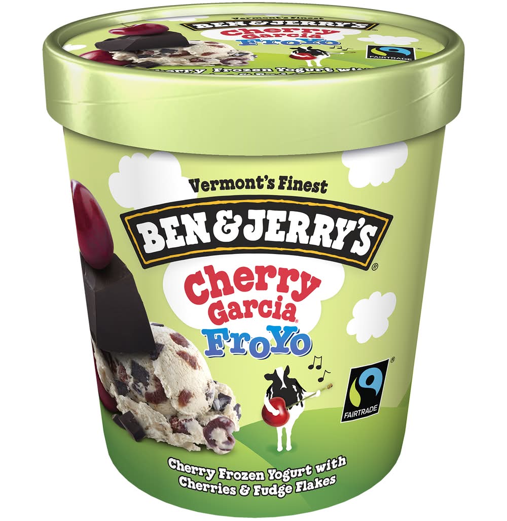 Ben & Jerry's Cherry Garcia Froyo (473 ml)