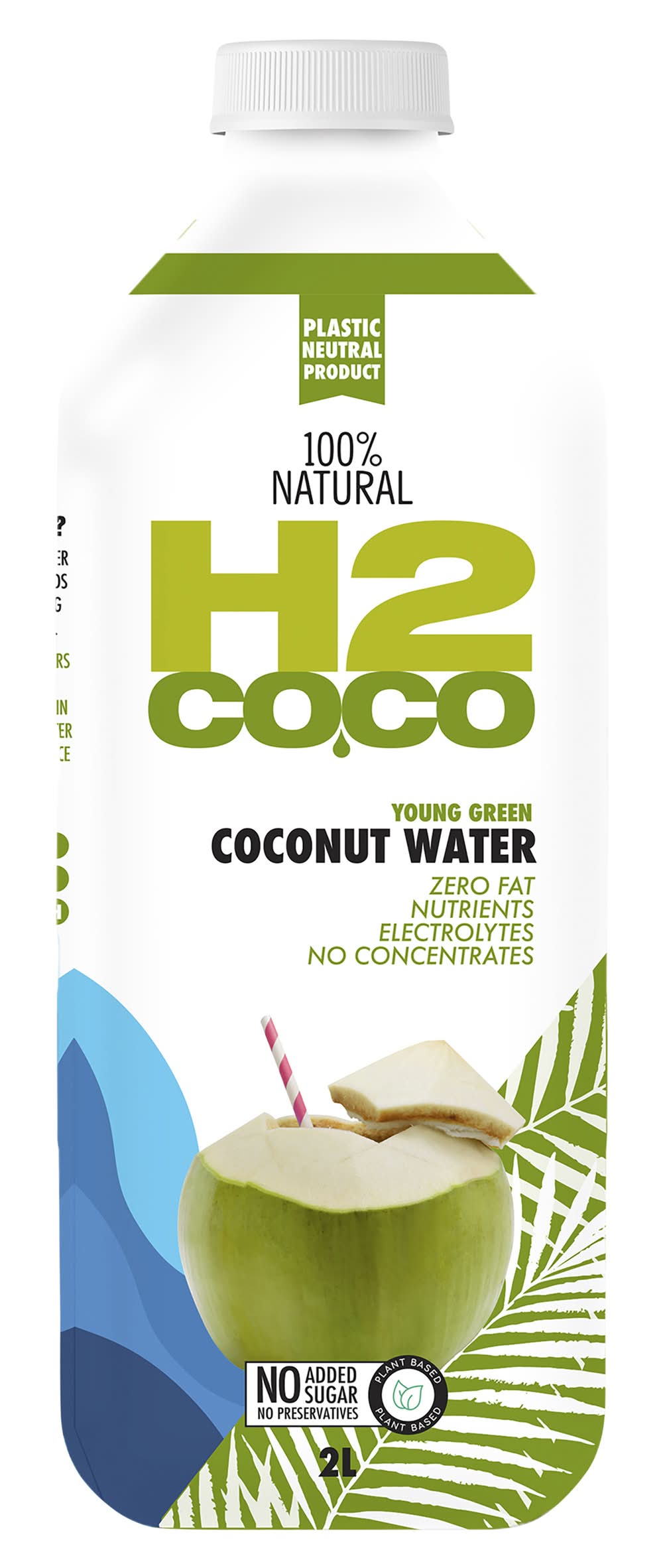 H2coco 100% Natural Young Green Coconut Water Delivery Near Me
