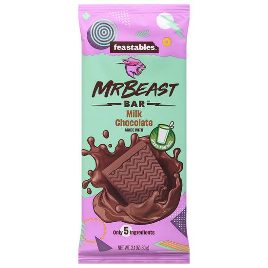Feastables Milk Chocolate Mr Beast Bar
