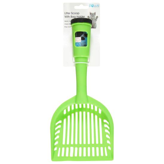Blue Paws Blu-0191 Litter Scoop With Bag Holder