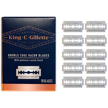 King C. Gillette Men's Double Edge Safety Razor Blades (0.16 oz)