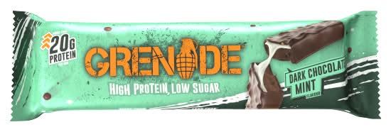Grenade Mint Flavour Dark Chocolate Protein Bar (60g)
