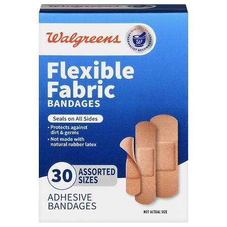Walgreens Flexible Fabric Assorted Bandages