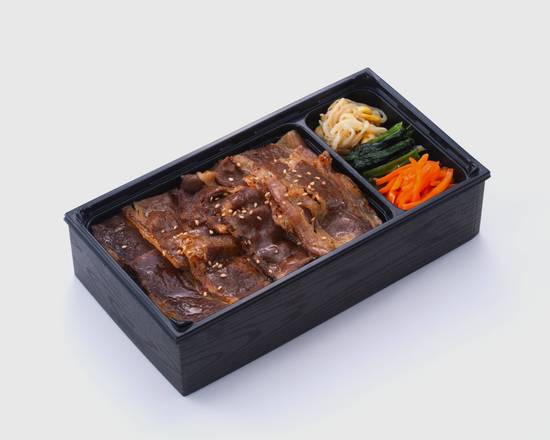 牛カルビ焼肉弁当 お肉 1.5倍 Kalbi Yakiniku (grilled beef) Bento x 1.5 Bento