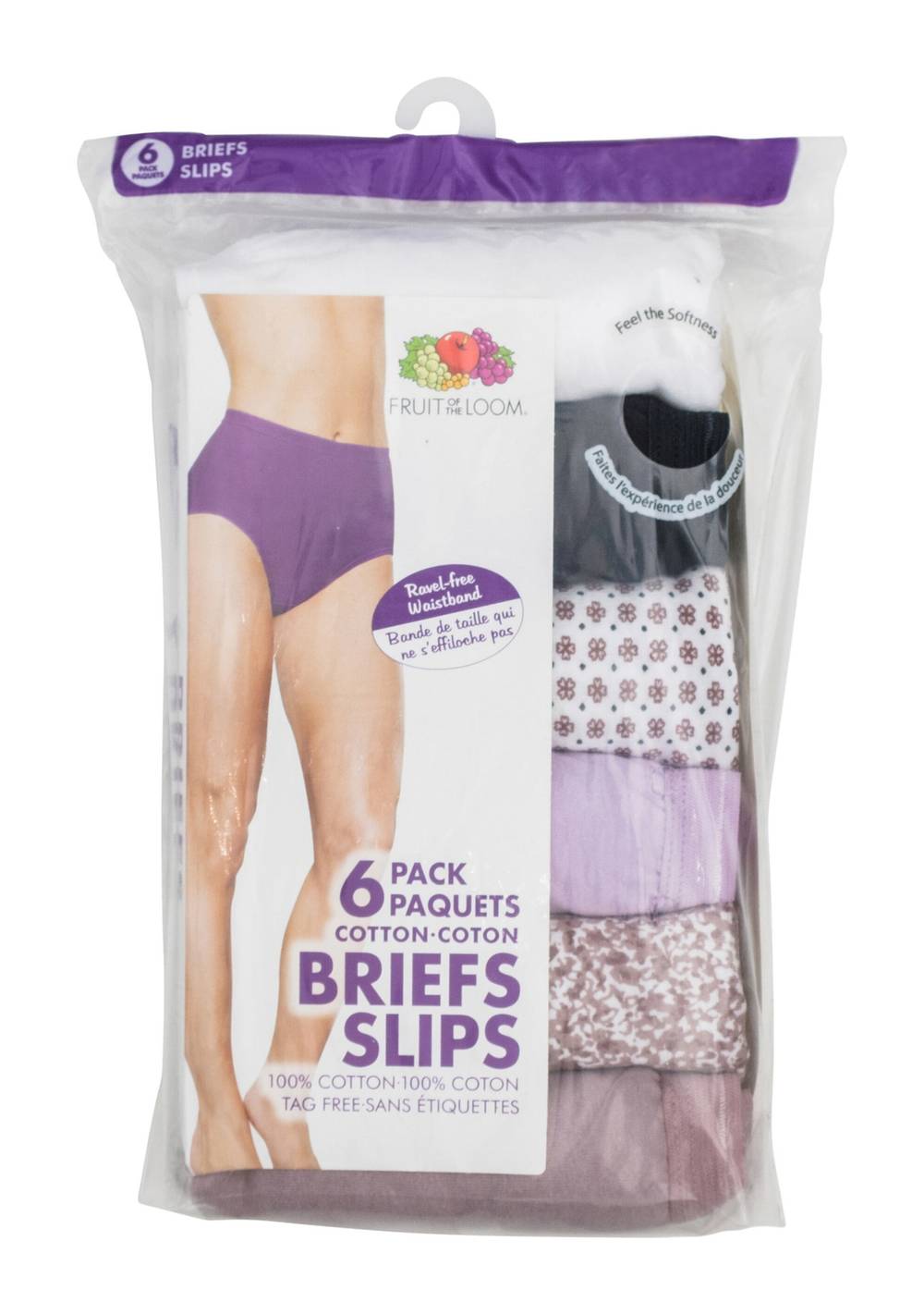 Culottes Fruit of the Loom pour femmes, emb. de 6 - 6 à 8