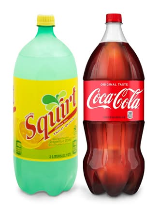Squirt Coca-Cola 2L Bundle