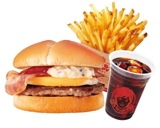 Jr.ベーコンエッグバーガーセット(RN)