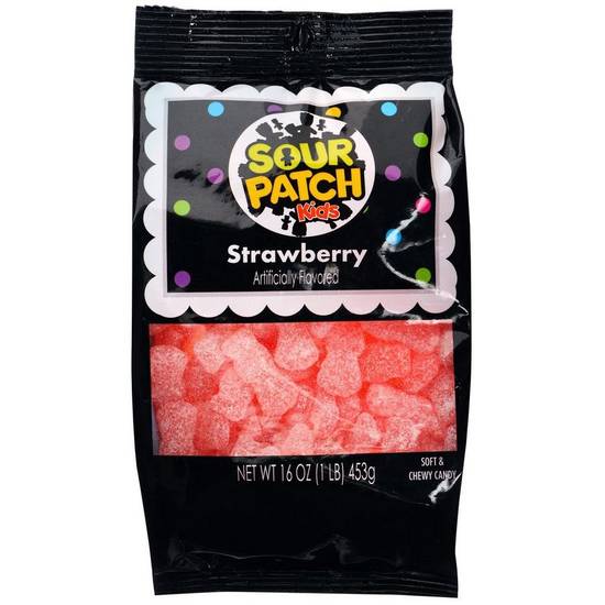 Pink Sour Patch Kids, 16oz - Punch Flavor