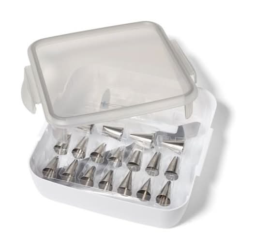 Sur La Table 34-Piece Ultimate Decorating Set Stainless Steel Set of 5