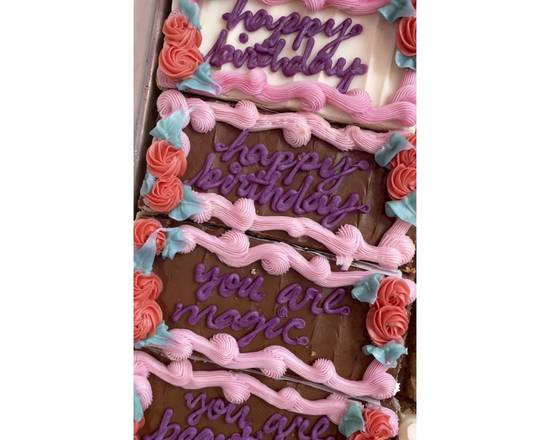 Birthday Cake Slice
