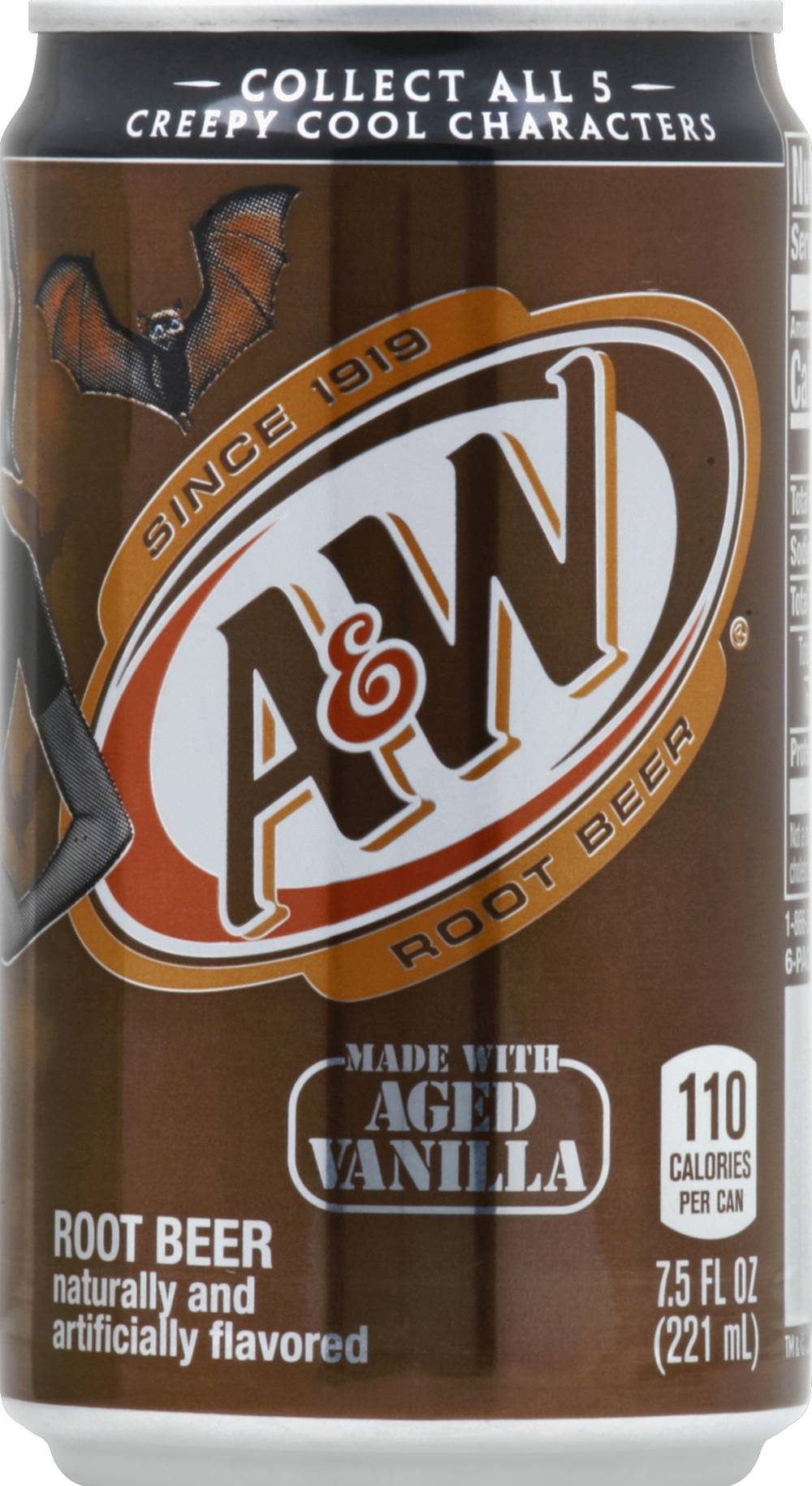 A&W Root Beer Soda (6 x 7.5 fl oz)