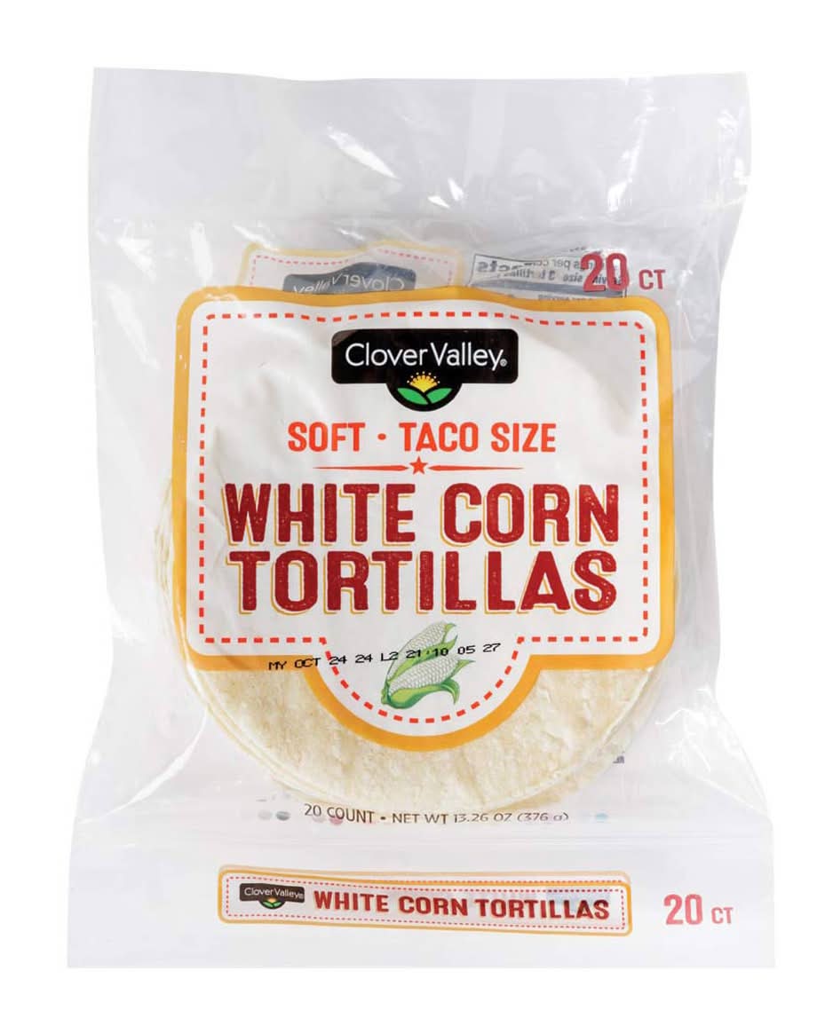 Clover Valley 8in Flour Tortilla 8 Ct