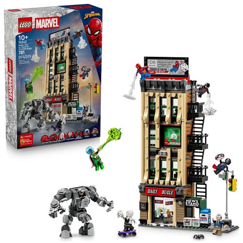 Spider Man vs Mysterio The Daily Bugle