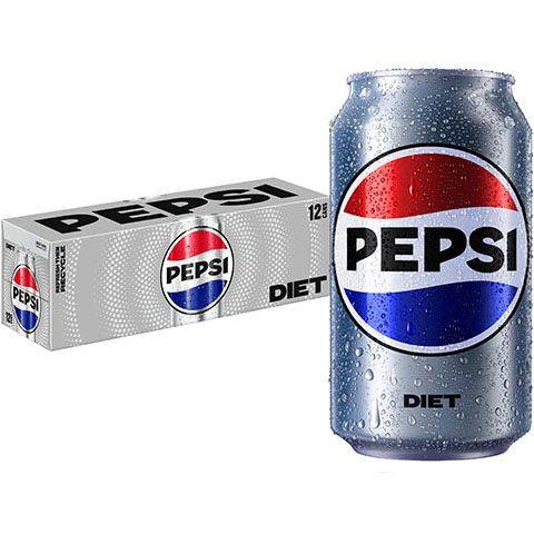 Diet Pepsi Fridge Mate 12 Pack 12oz Can