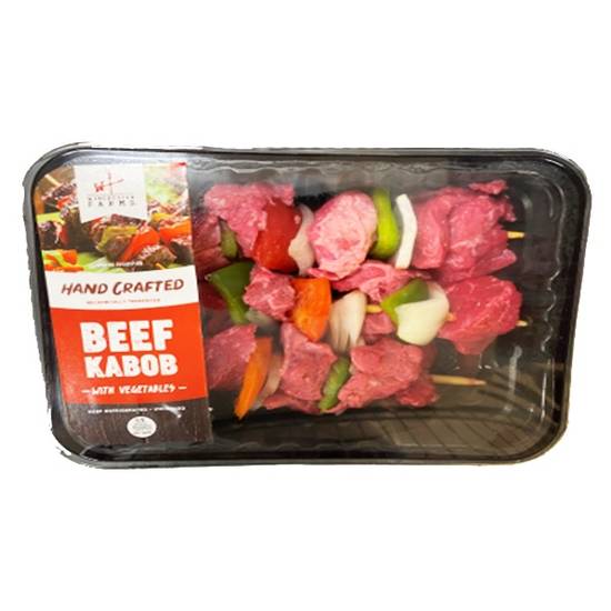Weis Quality Beef Ka-Bobs with Vegatable