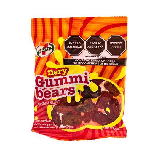 7-Select Fiery Gummi Bears 56g
