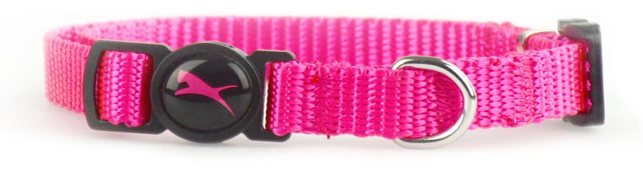 JUMP! Nylon Adjustable Breakaway Pink Cat Collar, 1 ea