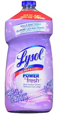Lysol power & fresh nettoyant multi-surfaces - power & fresh multi-surface cleaner (brise de lavande)