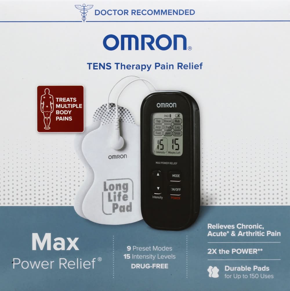 OMRON Tens Therapy Max Power Pain Relief Unit Pm500
