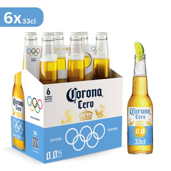 Corona Cero 0.0% Alc. Bouteilles 6 x 33 cl