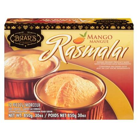 BRAR'S Rasmalai Desert, Mango (850 g, 12 ct)