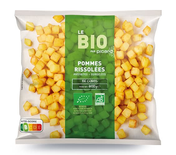 Pommes rissolées en cubes bio