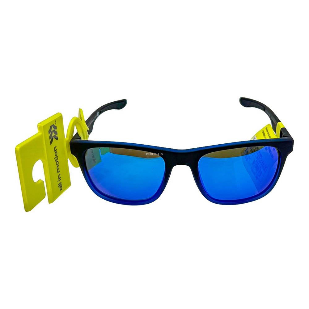 Men's Rubberized Surfer Shade Sunglasses with Mirrored Polarized Lenses - All in Motion™ Black